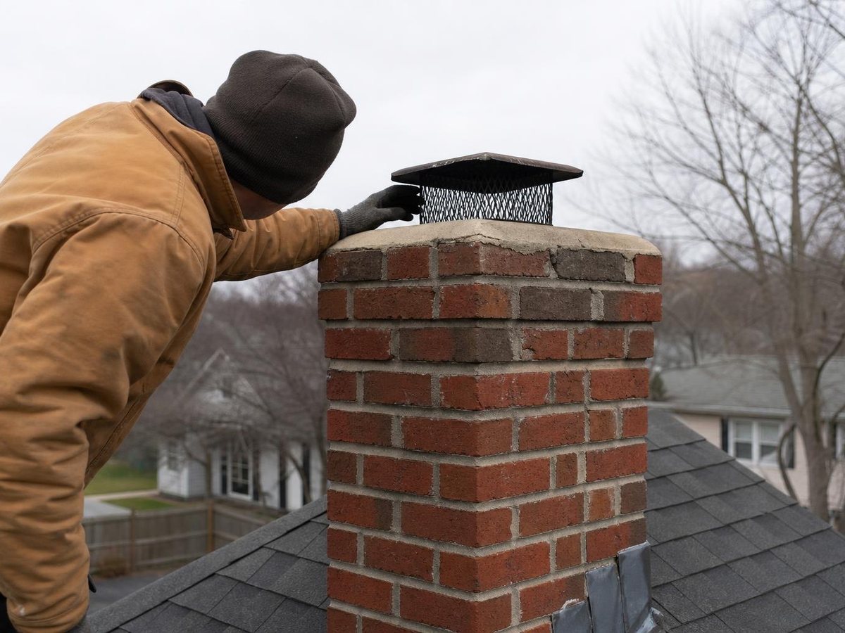 Fireplace Draft Chimney Service work in Westlake